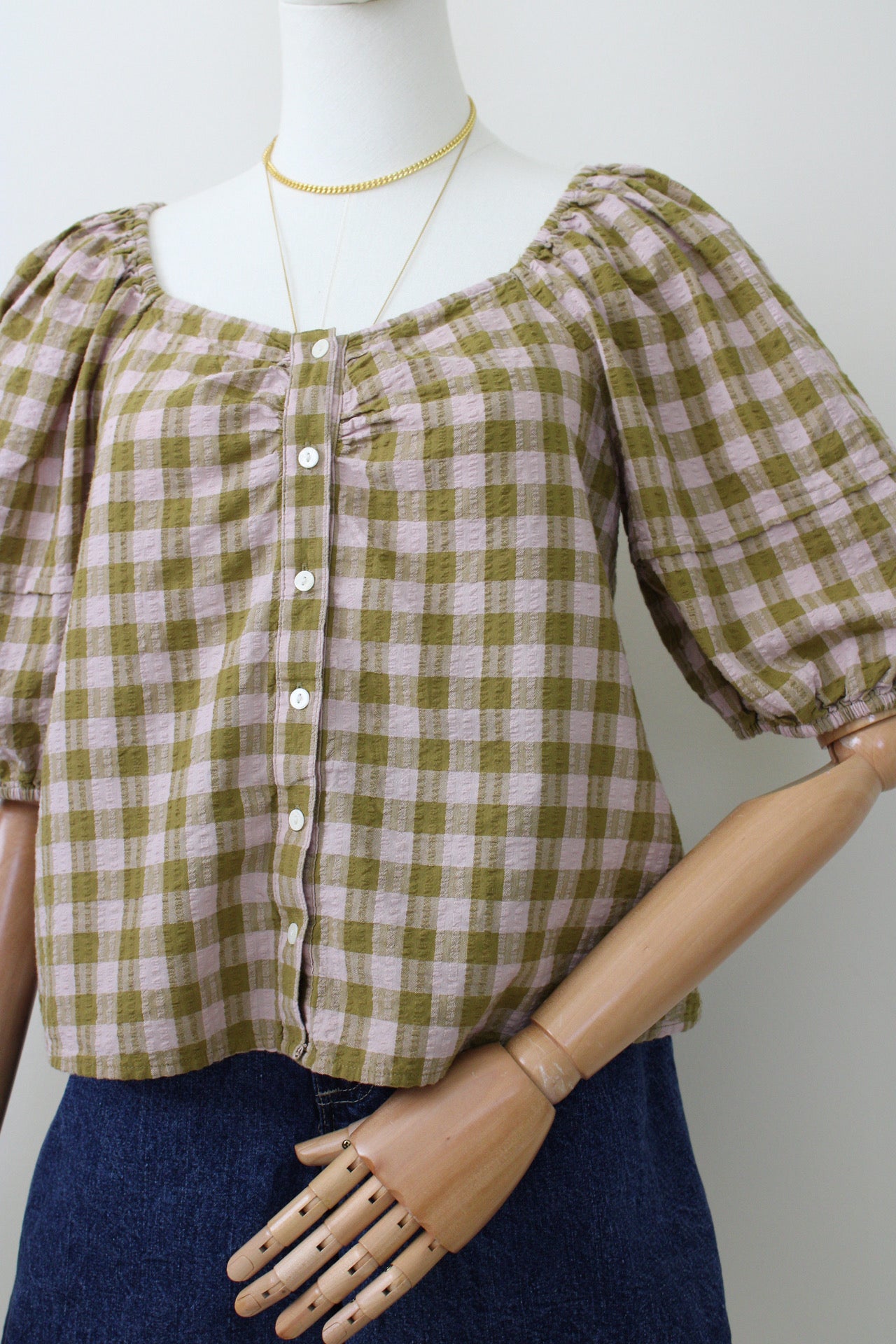 Camisa de cuadros nueva | Talla S
