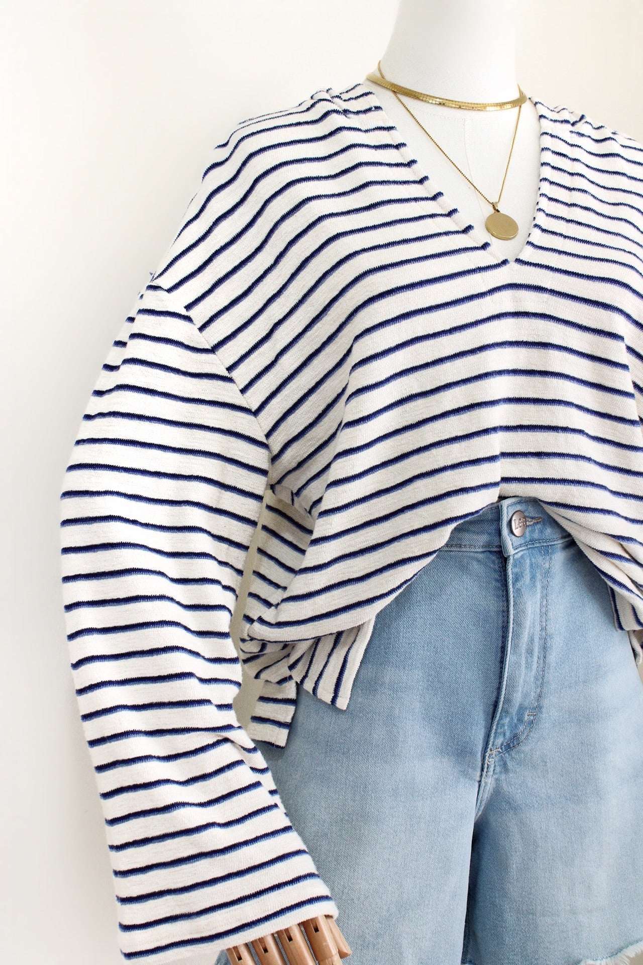 Abrigo de rayas | Talla M