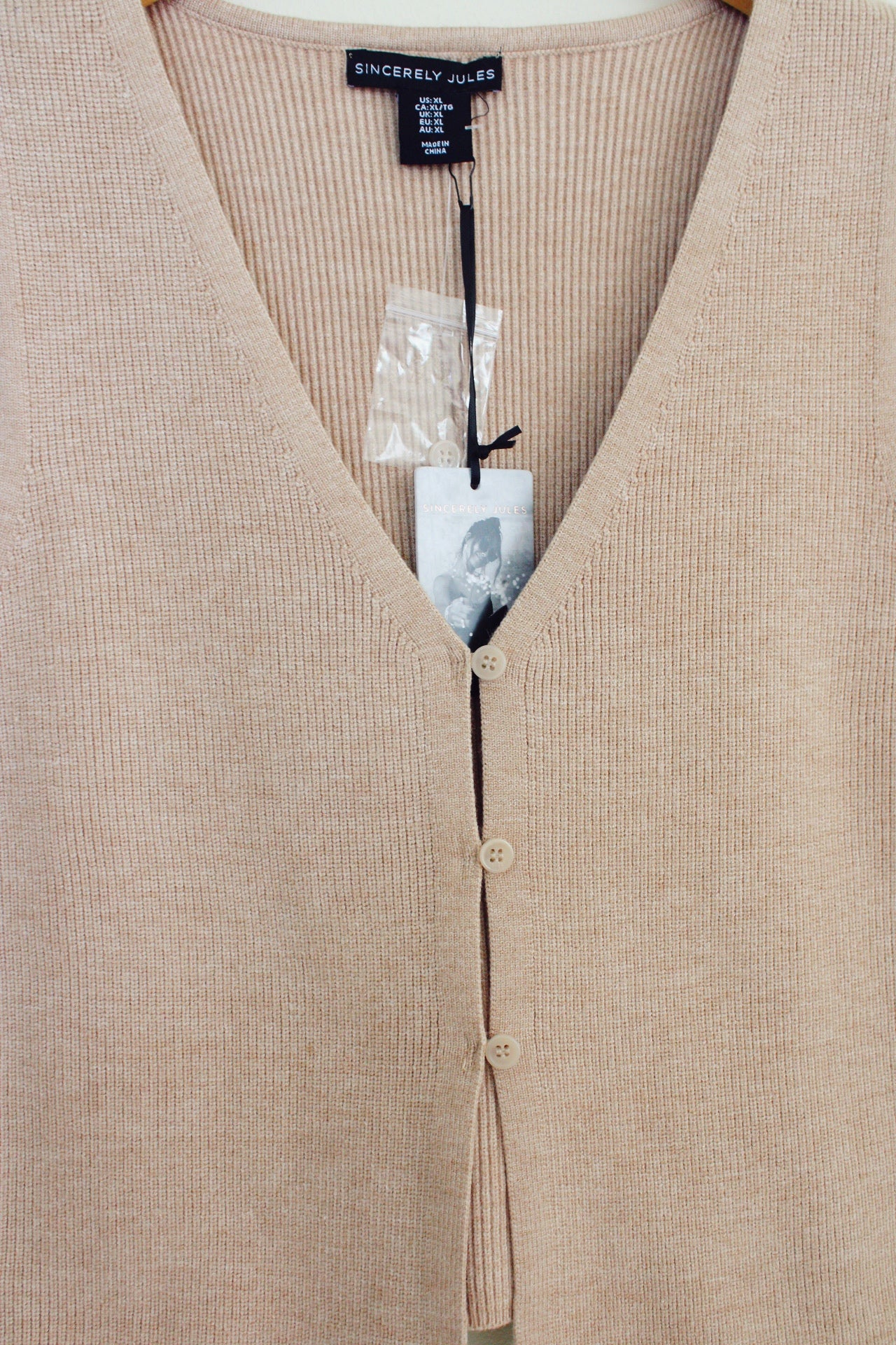 Chaleco nuevo Sincerely Jules | Talla L/XL