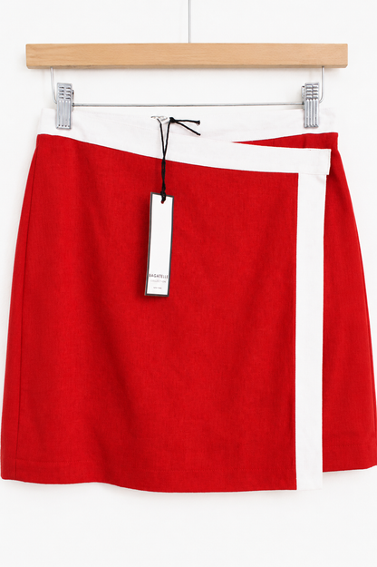 Falda de lino nueva | Talla S