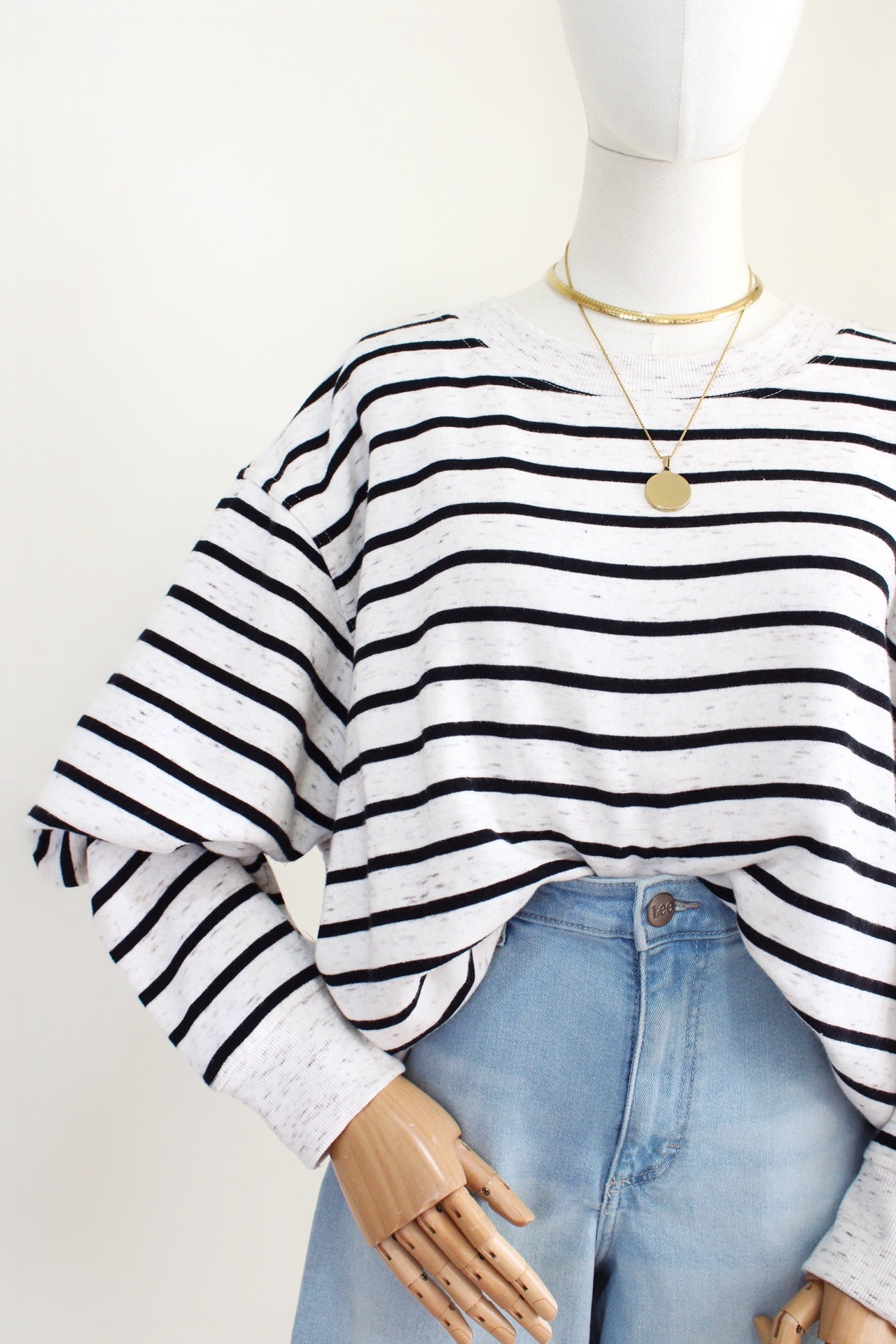 Abrigo de rayas | Talla XL