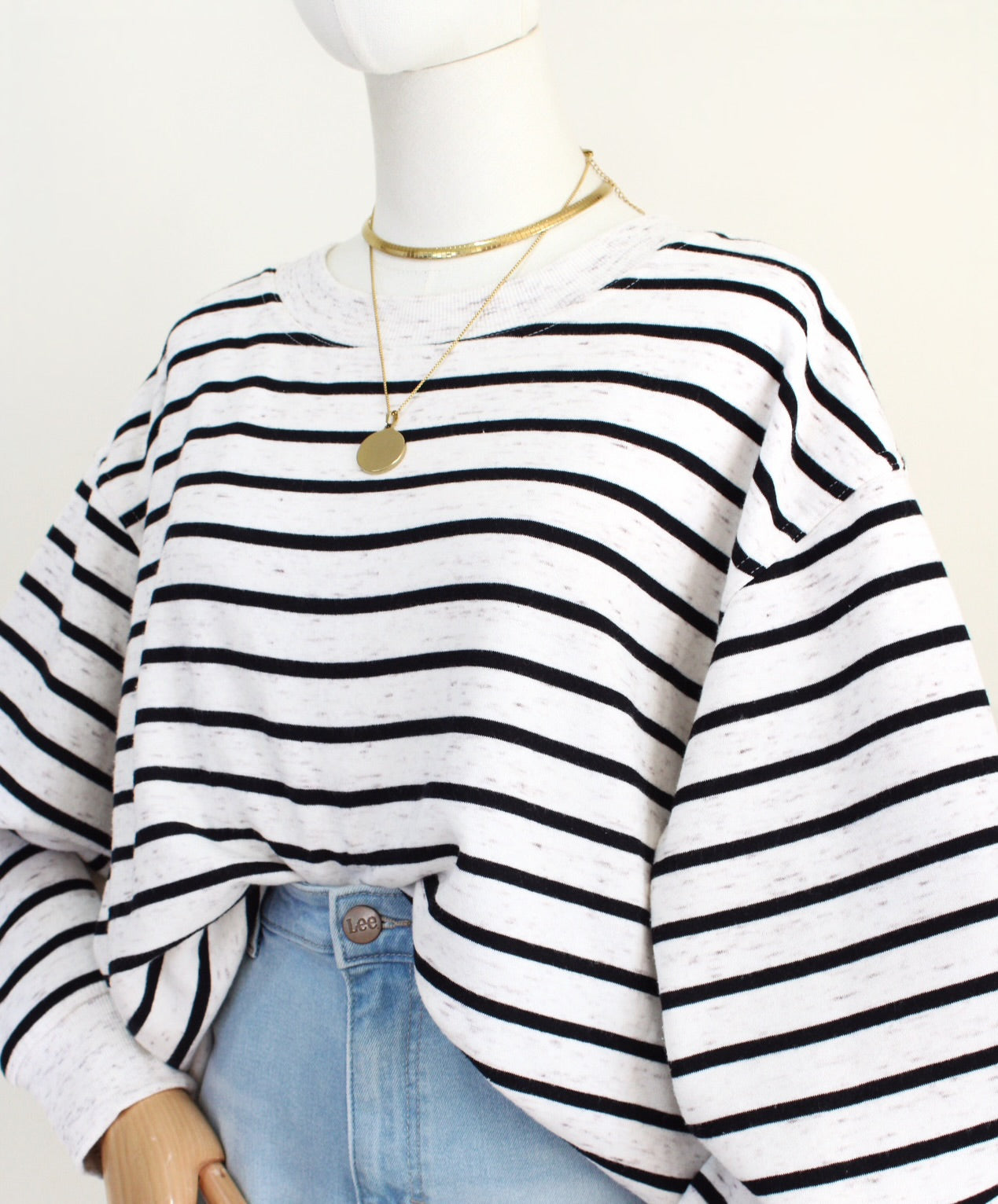 Abrigo de rayas | Talla XL