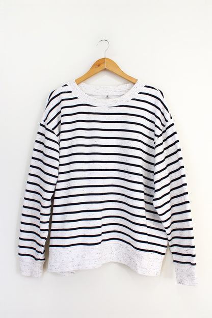 Abrigo de rayas | Talla XL