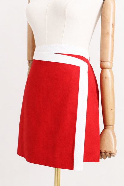Falda de lino nueva | Talla S