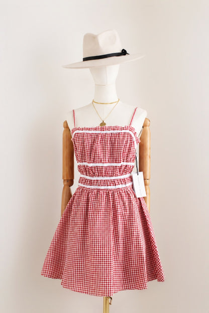 Vestido de cuadros nuevo | Talla XS