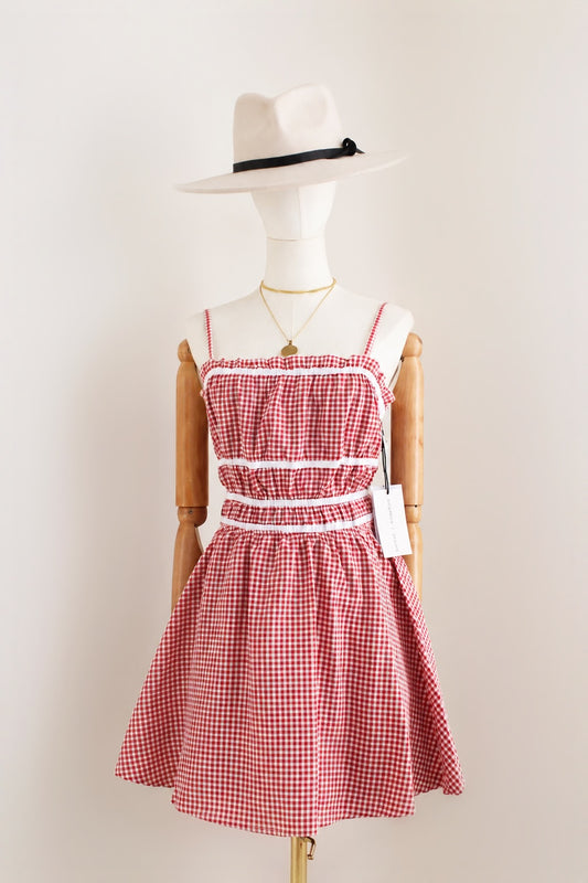 Vestido de cuadros nuevo | Talla XS