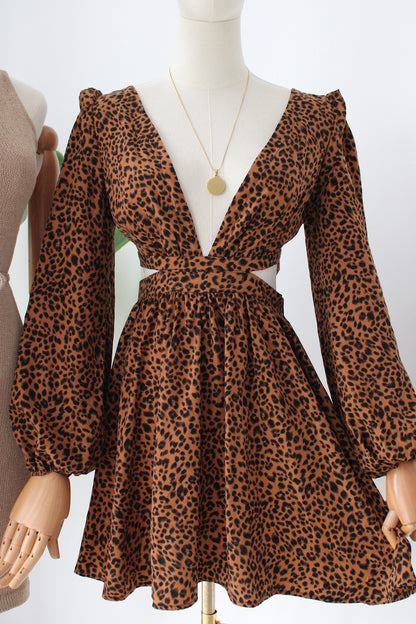 Vestido animal print | Talla S