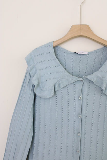 Cardigan baby blue, nuevo | Talla L