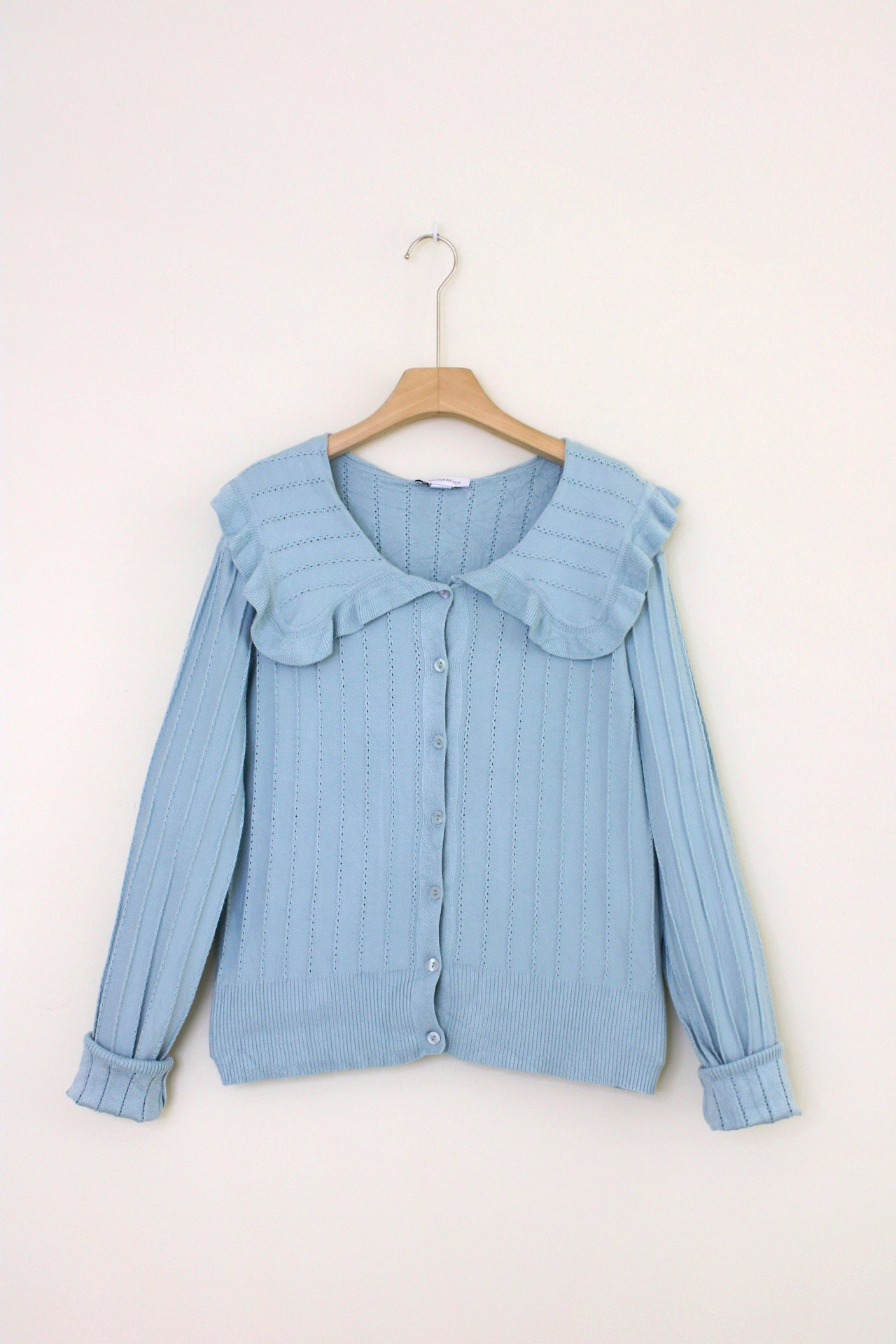 Cardigan baby blue, nuevo | Talla L