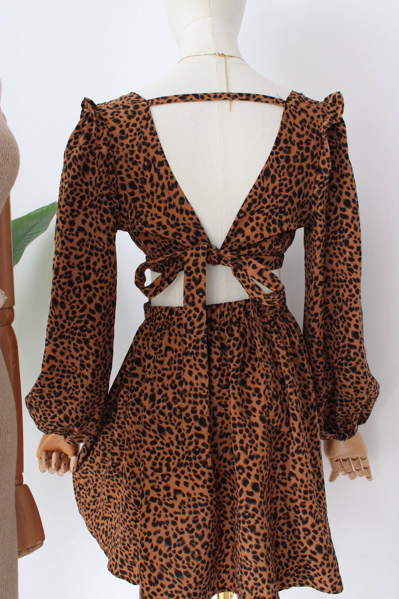 Vestido animal print | Talla S