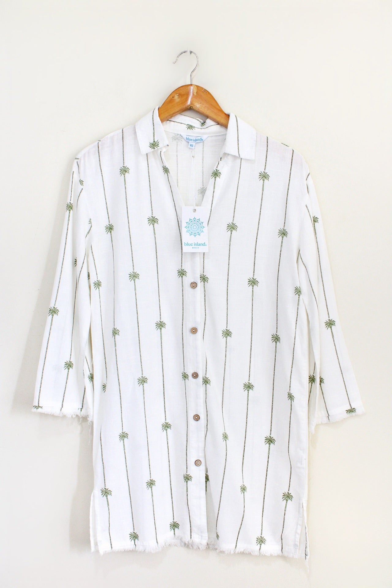 Camisa de palmeras nueva | Talla XS/S