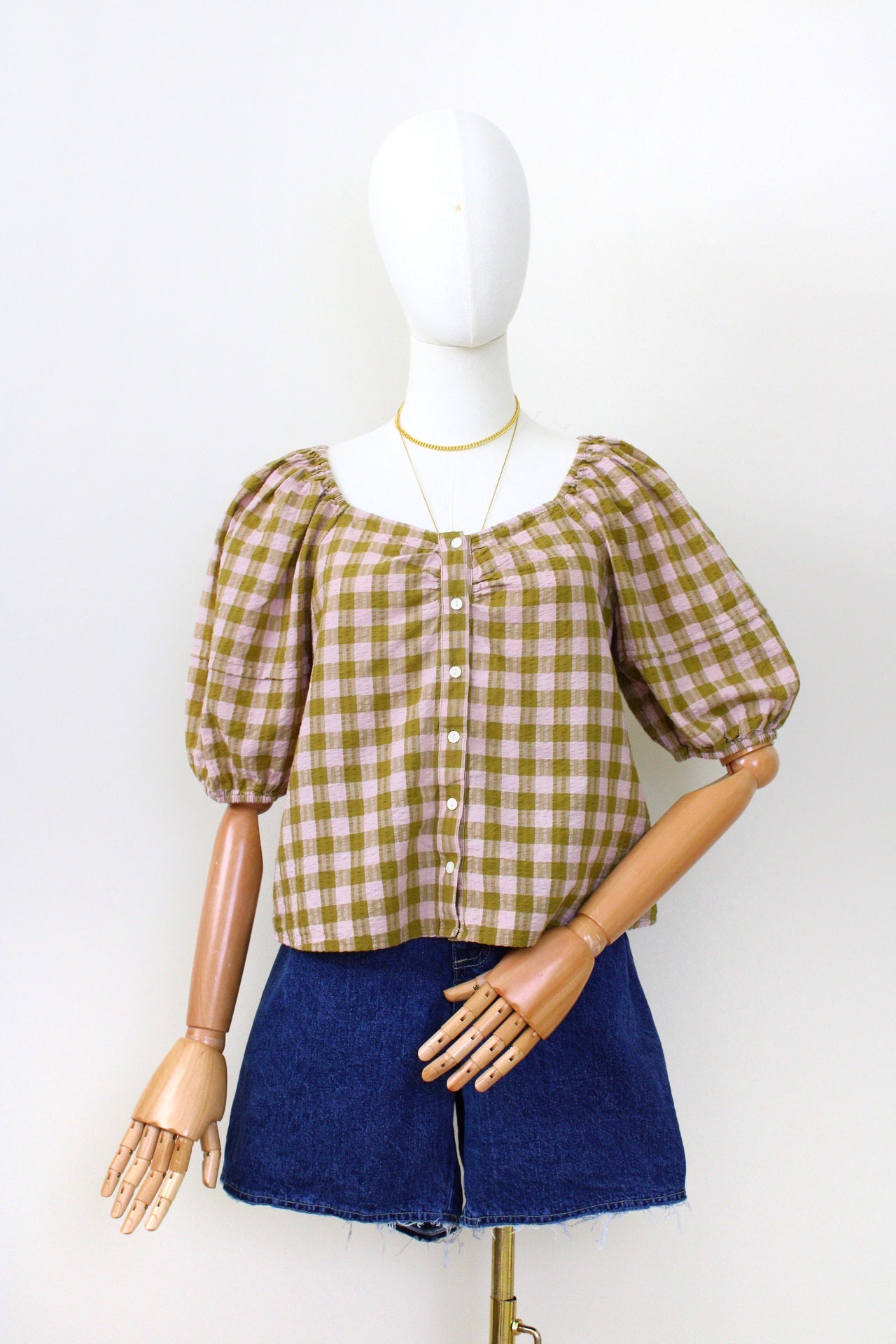 Camisa de cuadros nueva | Talla S