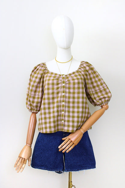 Camisa de cuadros nueva | Talla S