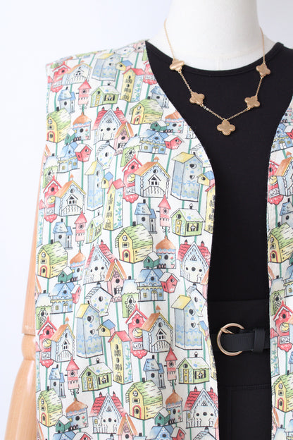 🏠 Vest vintage casitas | Talla XXL